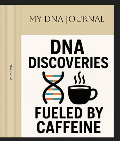 DNA Discoveries Fueled by Caffeine  Journal/Notebook