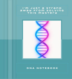 One Strand Away From Solving This Mystery Hardbound  Notebook