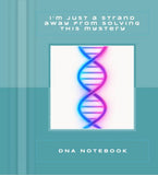 One Strand Away From Solving This Mystery Hardbound  Notebook