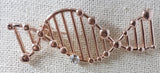 DNA Double Helix Pin Brooch