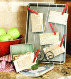 7 Gypsies Black and Ivory Recipe Card Paper