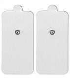 IQ Large TENS Electrode Pads 12 Pads (6 Packs of 2) Snap Connector Replacement Pads