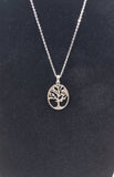 Tree of Life Necklace with Crystals