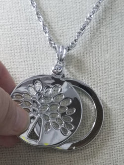 Tree of Life Necklace with Magnifying Glass