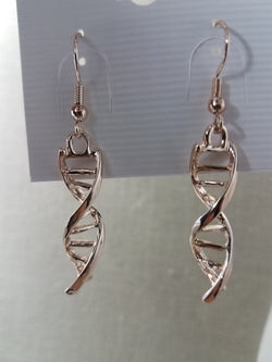 DNA Double-Helix Earrings