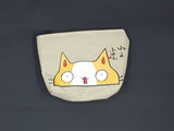 We Love Cats Even The Grumpy Ones Canvas Coin Purse