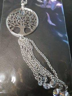 Tree of Life with Crystal and Tassel