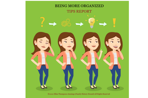 E-TIP REPORT: BEING MORE ORGANIZED
